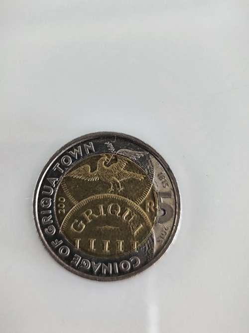GRIQUA TOWN R5 2015 COIN (45 Available)